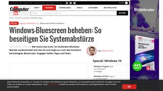 
                            10. Windows-Bluescreens beheben - COMPUTER BILD