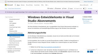 
                            11. Windows Developer Account - Microsoft Docs