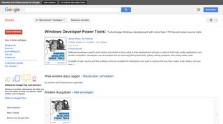 
                            11. Windows Developer Power Tools: Turbocharge Windows development with ...