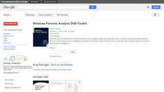 
                            10. Windows Forensic Analysis DVD Toolkit