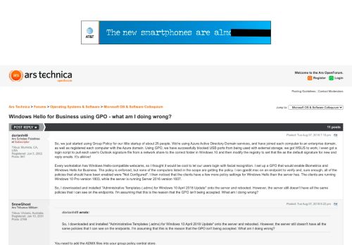 
                            13. Windows Hello for Business using GPO - what am I doing wrong ...