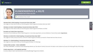 
                            4. Windows Live Mail - Kundenservice & Hilfe – freenet Hilfe ...