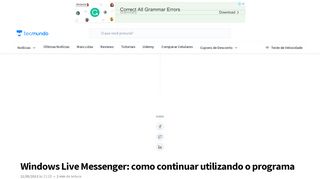 
                            9. Windows Live Messenger: como continuar utilizando o programa ...