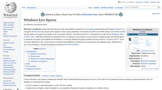 
                            3. Windows Live Spaces - Wikipedia