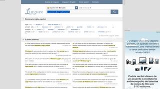 
                            4. Windows login prompt - Traducción al español – Linguee