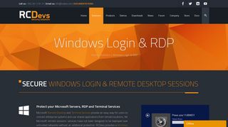 
                            12. Windows Login & RDP – RCDevs Security Solutions