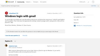 
                            4. Windows login with gmail - Microsoft Community
