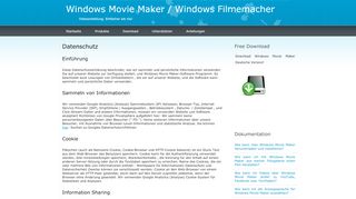 
                            5. Windows Movie Maker Datenschutz