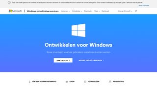 
                            1. Windows Ontwikkelaarscentrum - Microsoft Developer