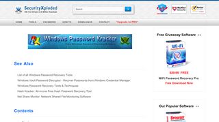 
                            9. Windows Password Kracker : Free Windows Password Recovery ...