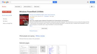 
                            10. Windows PowerShell 2.0 Bible - Google Books Result