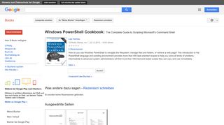 
                            6. Windows PowerShell Cookbook: The Complete Guide to Scripting ...