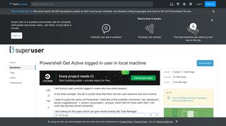 
                            10. windows - Powershell Get Active logged in user in local machine ...