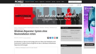 
                            7. Windows-Reparatur: System ohne Neuinstallation retten - PC-WELT