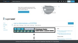 
                            1. windows - root vs Administrator vs SYSTEM - Super User