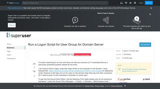 
                            5. windows - Run a Logon Script for User Group for Domain Server ...