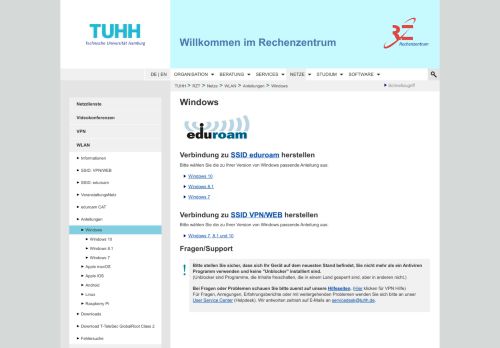 
                            8. Windows | RZT - TUHH