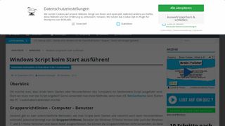 
                            6. Windows Script beim Start ausführen! | IT-Learner.de