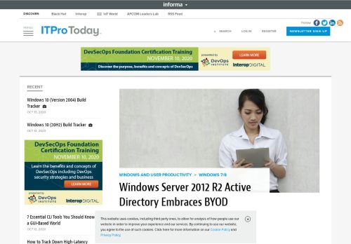 
                            12. Windows Server 2012 R2 Active Directory Embraces BYOD | IT Pro