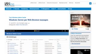 
                            8. Windows-Server per Web-Browser managen    LANline