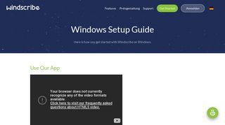 
                            2. Windows Setup Guide - Windscribe