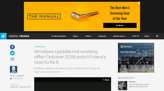 
                            8. Windows Update Not Working? Here's How to Fix it | Digital Trends