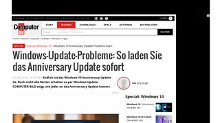 
                            6. Windows-Update-Probleme: So laden Sie das ... - Computer Bild