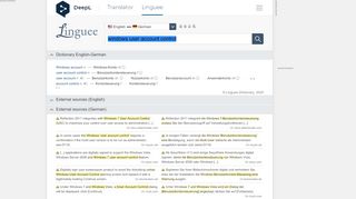
                            7. Windows User Account Control - German translation – Linguee
