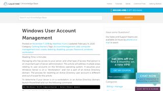 
                            9. Windows User Account Management | Liquid Web Knowledge Base