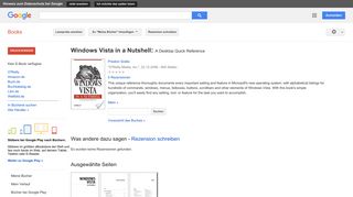 
                            5. Windows Vista in a Nutshell: A Desktop Quick Reference