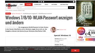 
                            10. Windows: WLAN-Passwort anzeigen, ändern - COMPUTER BILD
