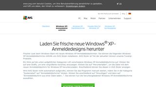 
                            2. Windows XP-Anmeldebildschirme - AVG