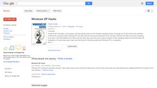 
                            9. Windows XP Hacks