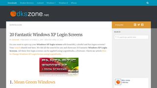 
                            8. Windows XP Login Screens | Download 20 Fantastic Logon Screens