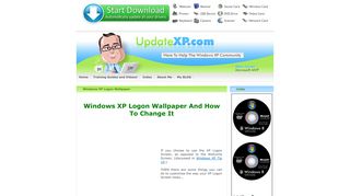 
                            3. Windows XP Logon Wallpaper - How To Change It!