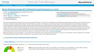 
                            9. WindowsLiveLogin.dll Windows process - What is it? - Neuber software
