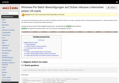 
                            4. Windows:Per Batch Berechtigungen auf Ordner inklusive Unterordner ...