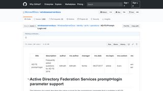 
                            13. windowsserverdocs/AD-FS-Prompt-Login.md at master ... - GitHub