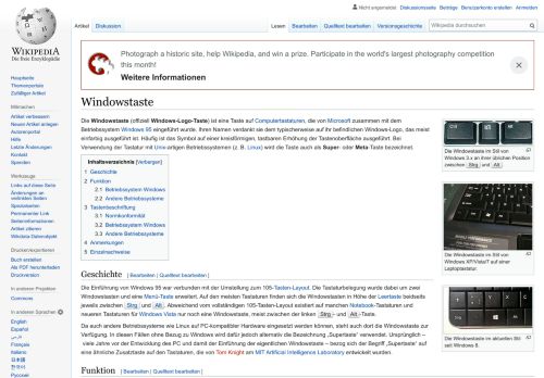 
                            9. Windowstaste – Wikipedia