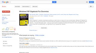 
                            6. Windows?XP Gigabook For Dummies
