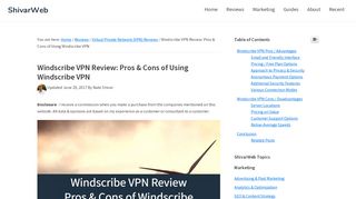
                            11. Windscribe VPN Review: Pros & Cons of Using Windscribe VPN