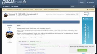 
                            4. Windwos 10 1703 WDS mit unattended :-/ - Windows 10 Forum ...