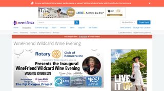 
                            13. WineFriend Wildcard Wine Evening - Auckland - Eventfinda