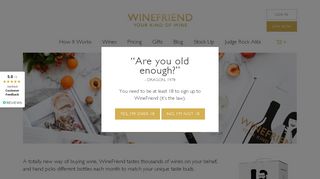 
                            2. WineFriend – Your kind of wine. Selected fine wines hand picked for ...