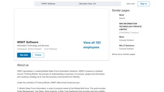 
                            4. WINIT Software | LinkedIn