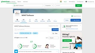 
                            3. WINIT Software Reviews | Glassdoor.co.in