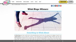 
                            10. Wink Bingo Winners | Something to Wink About | Wink Bingo