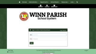 
                            12. Winn Parish School Board - Site Administration Login