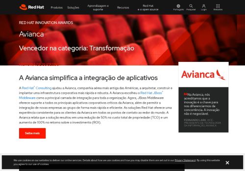 
                            13. Winner Avianca - Red Hat