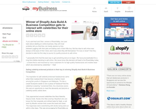 
                            3. Winner of Shopify Asia Build A Business Competition Gets to Interact ...